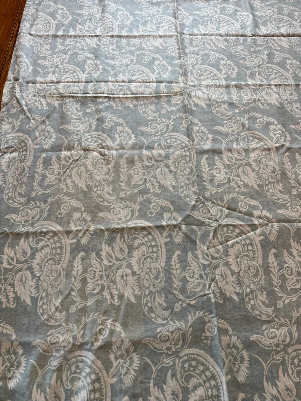 Set Pottery Barn Alessandra Scroll Drapes 50 x 84 Sage Green Pair Lined Blackout